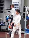 Barrichello and Kobayashi